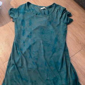 Urban Outfitters turquoise tie dye shirt